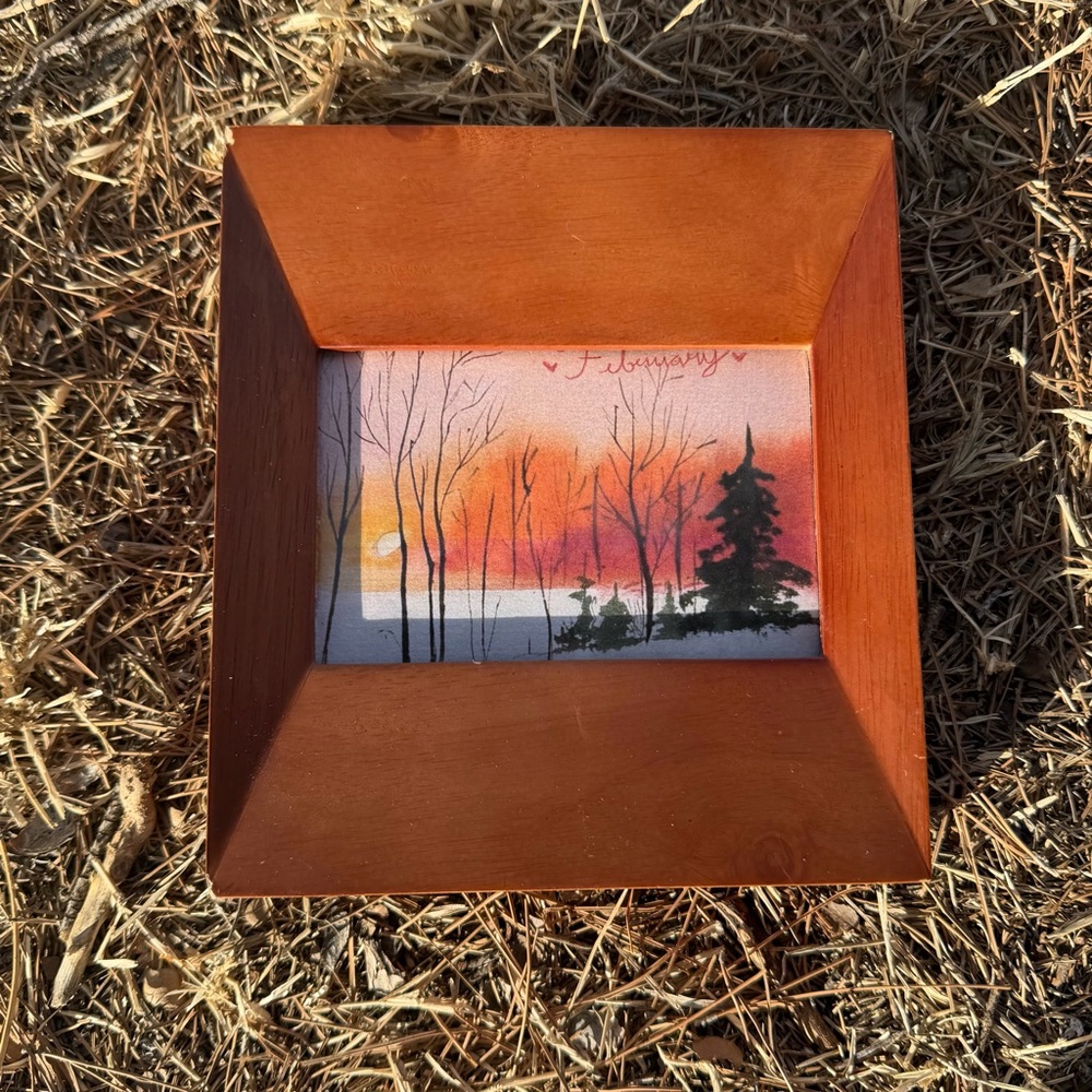 Vintage Wooden Frame